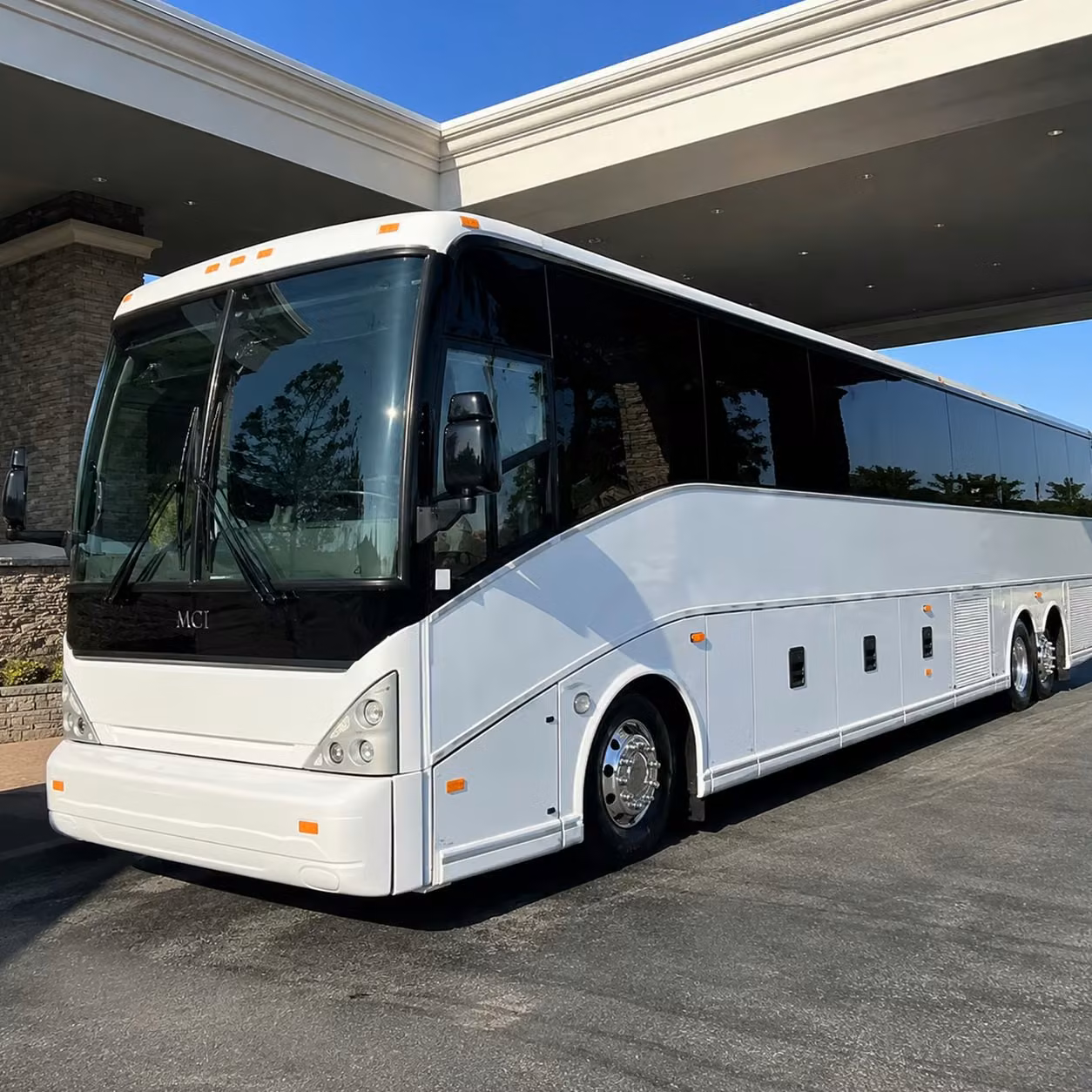 bus rental options for raleigh trips
