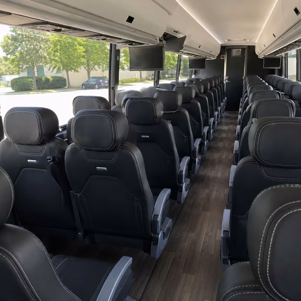 charter bus rentals to carolina hurricanes games at pnc arena