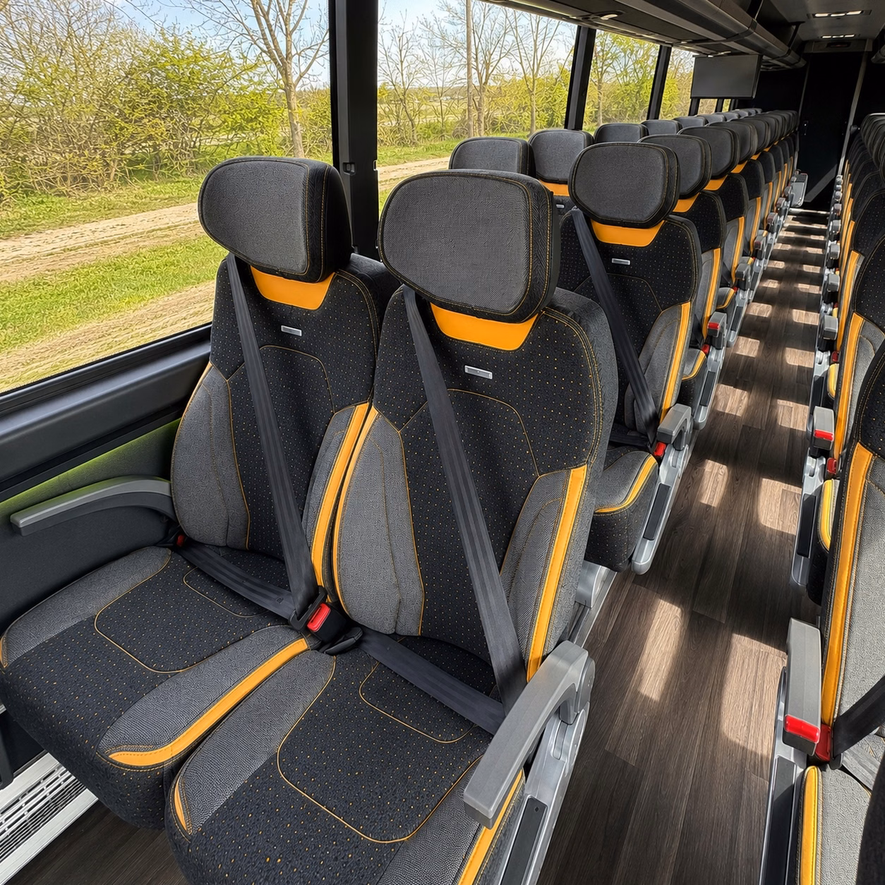 charter buses for fort liberty personnel transfers and raleigh military missions