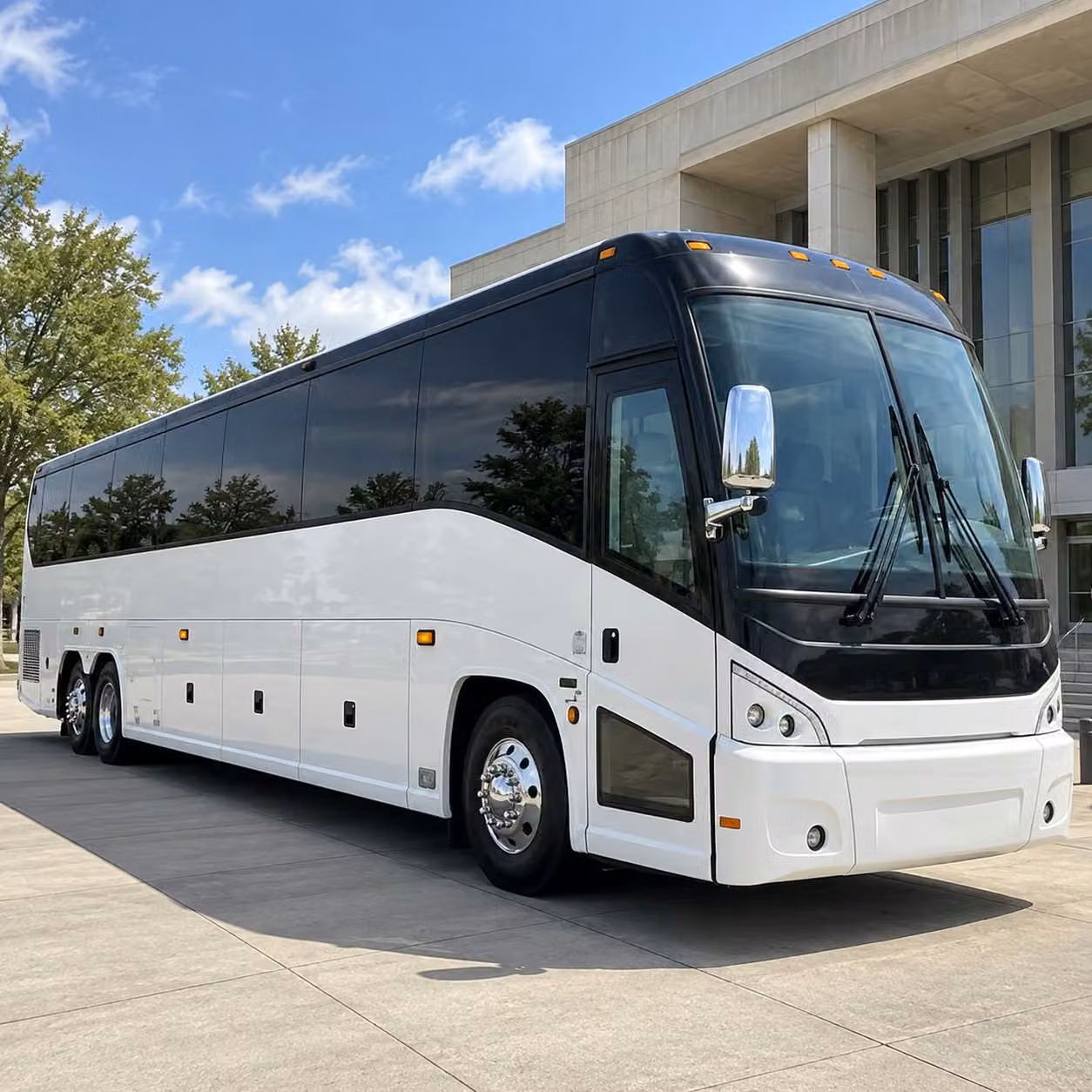 charter buses make nc state university campus tours stress free for high school groups