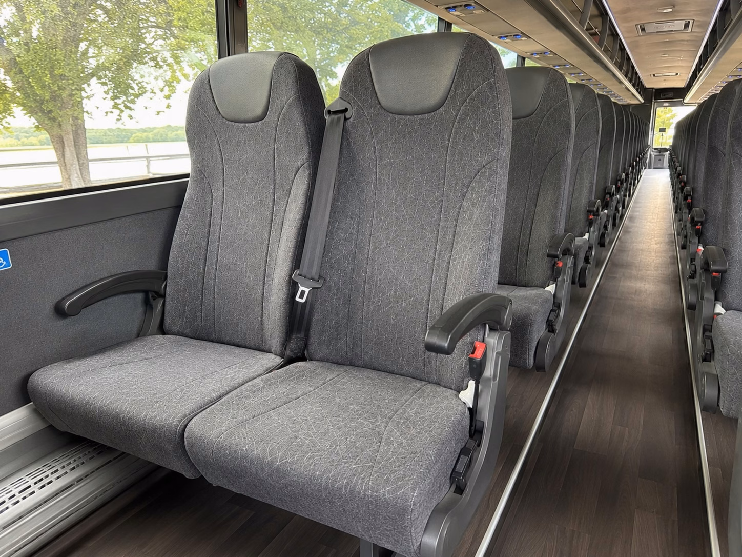 raleigh charter bus interior gallery