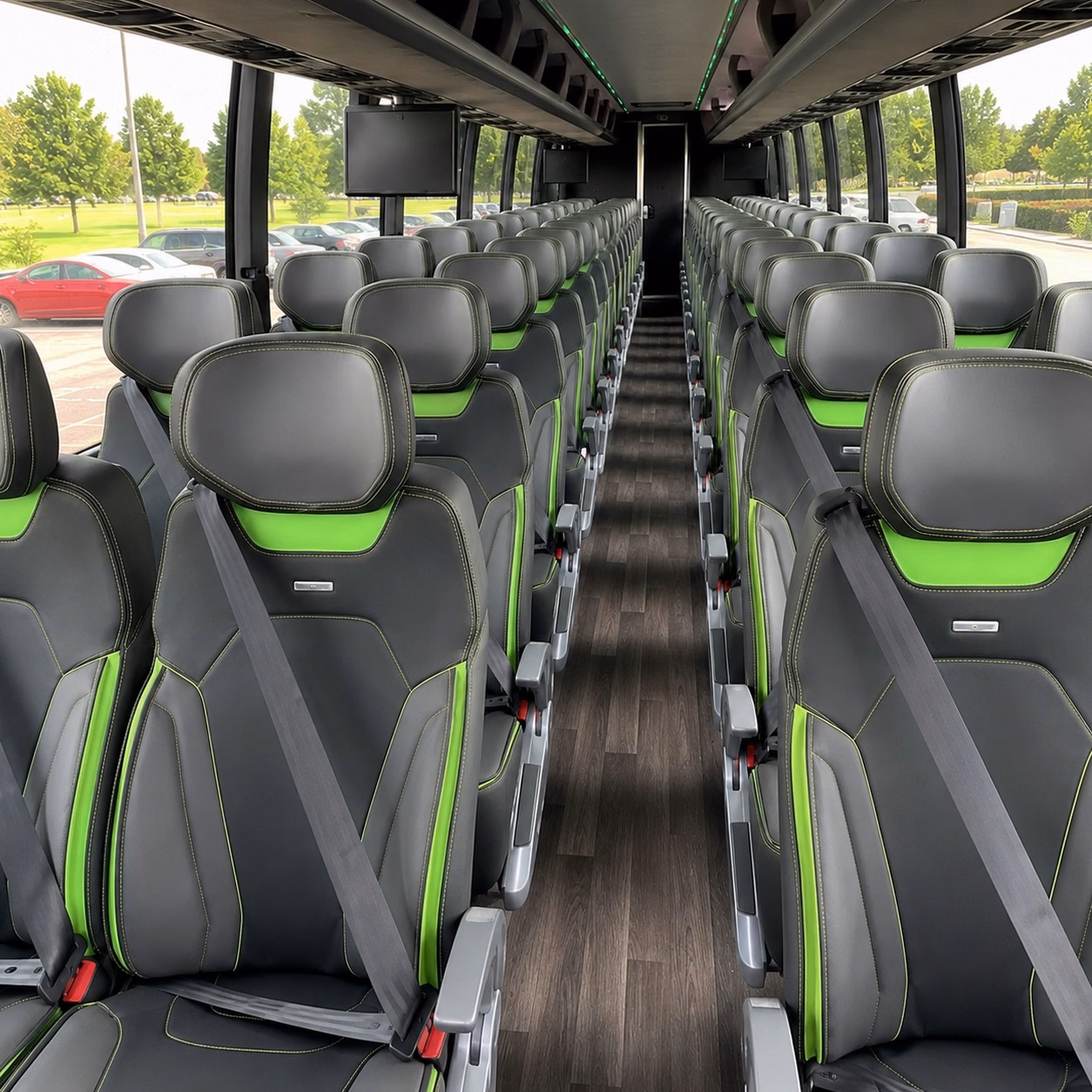 raleigh charter bus rentals for weddings